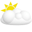 A mix of sun and cloud